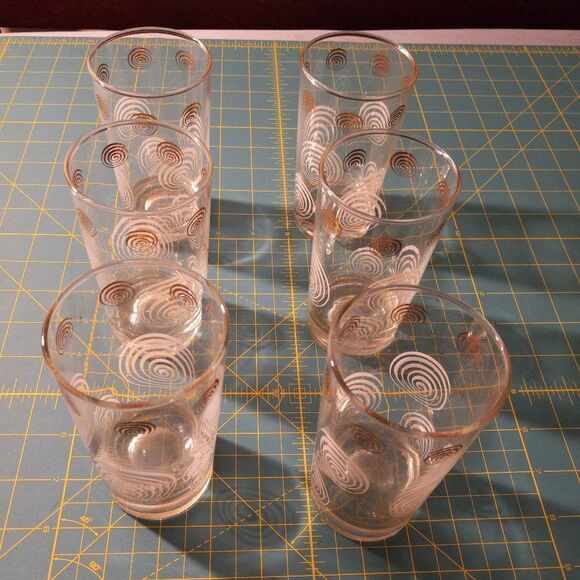 Vintage water glasses (6) - Picture 1 of 6